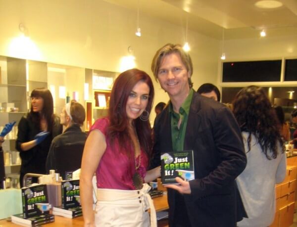 Ron and Lisa at Evolue Book Signing of Just Green It!