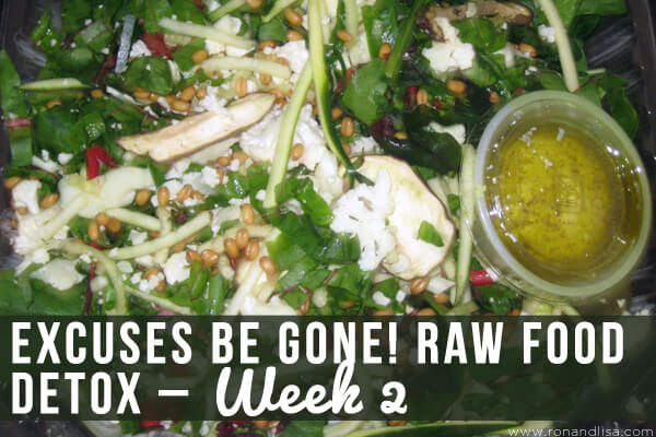 Excuses Be Gone Raw Food Detox – Week 2 Copy