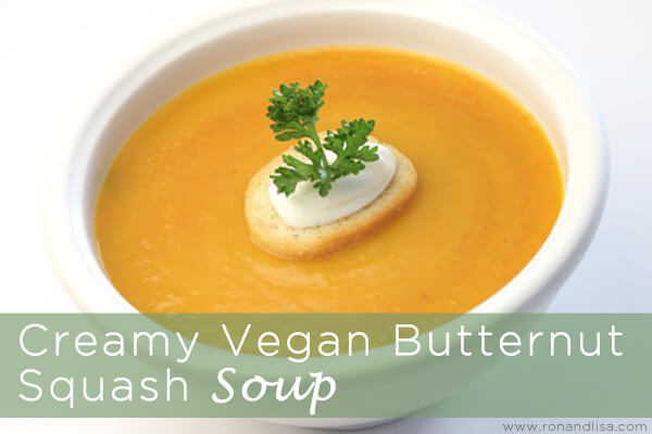 Creamy Vegan Butternut Squash Soup