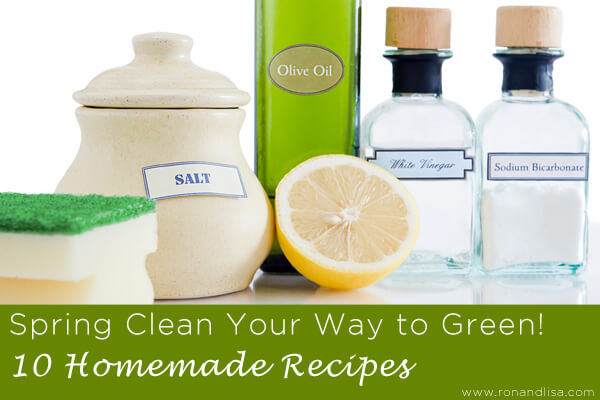 Spring Clean Your Way to Green 10 Homemade Recipes