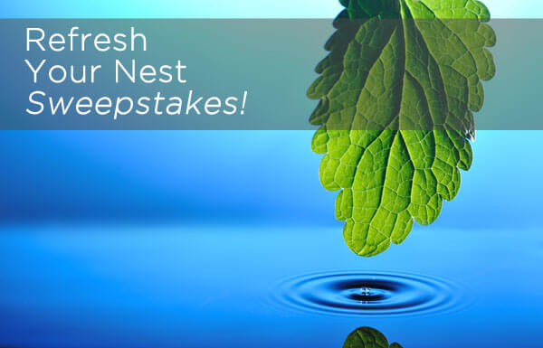 Refresh Your Nest Sweepstakes!