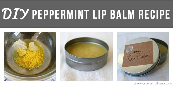 DIY Peppermint Lip Balm Recipe