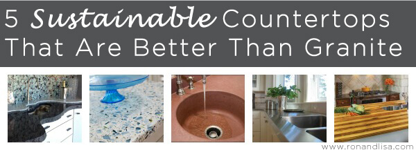 5 Sustainable Countertops That Are Better Than Granite