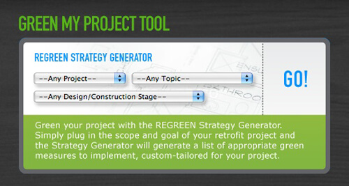 Regreen Project Tool_