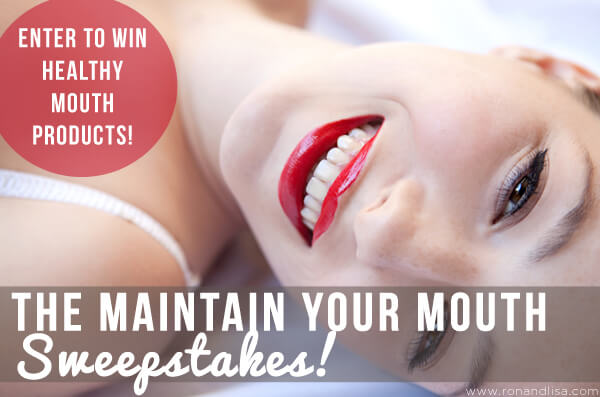 The Maintain Your Mouth Sweepstakes copy