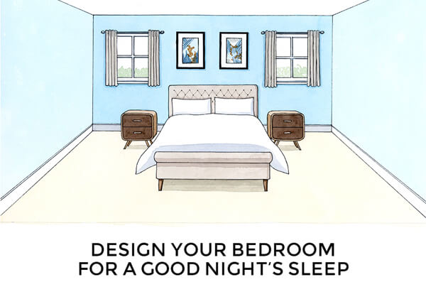 How To Design Your Bedroom For A Good Night's Sleep 2024