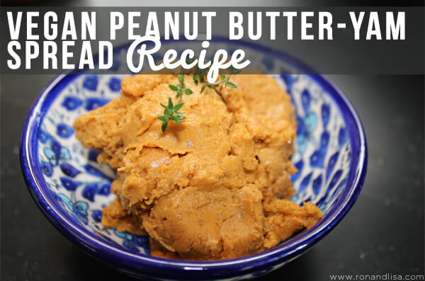 Vegan Peanut Butter-Yam Spread Recipe R2