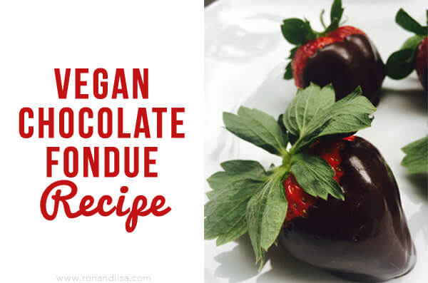 Vegan Chocolate Fondue Recipe