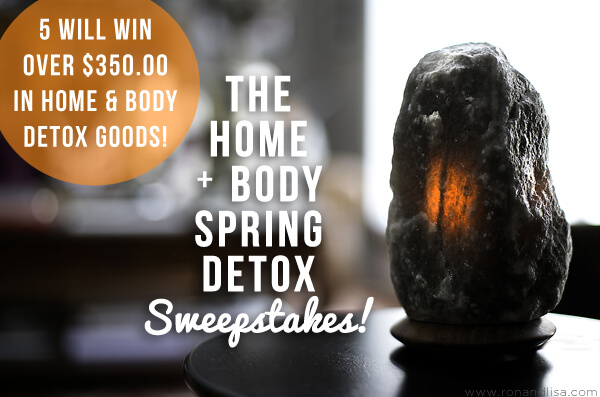 The Home + Body Spring Detox Sweepstakes