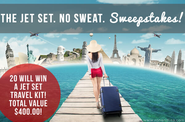 The Jet Set No Sweat Sweepstakes