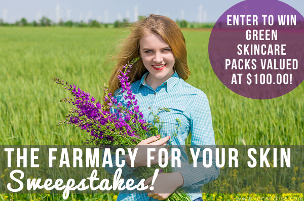 The Farmacy for your skin Sweepstakes!