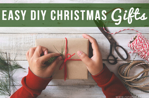 Easy Diy Christmas Gifts