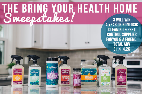 The Bring Your Health Home Sweepstakes!