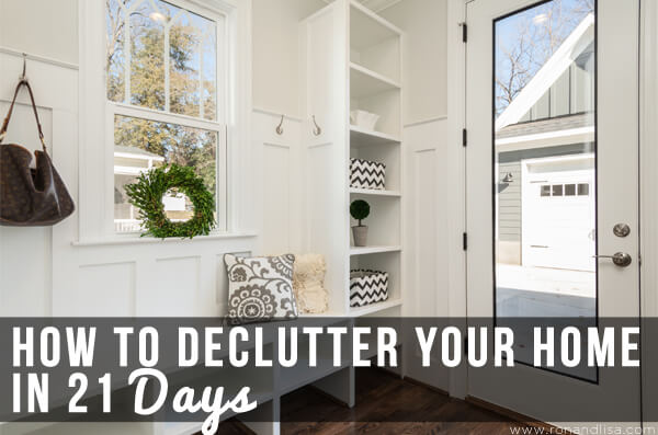 How To Declutter Your Home In 21 Days