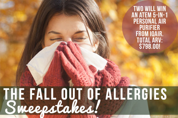 The Fall Out of Allergies Sweepstakes!