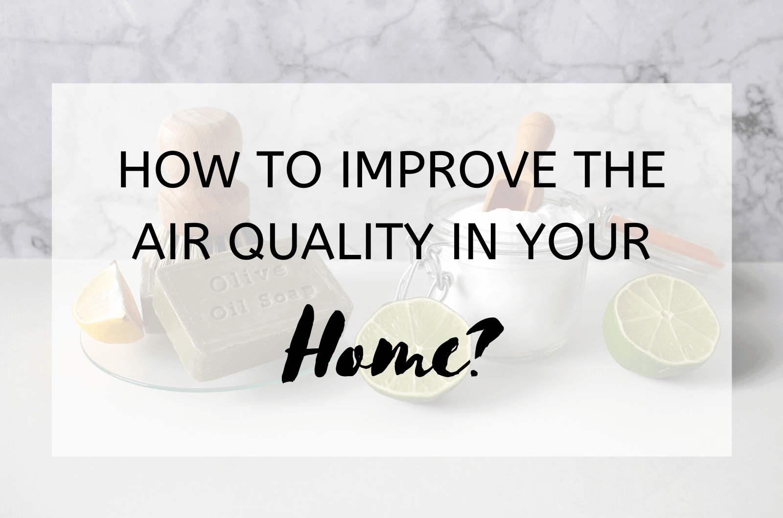 How to Improve the Air Quality in Your Home