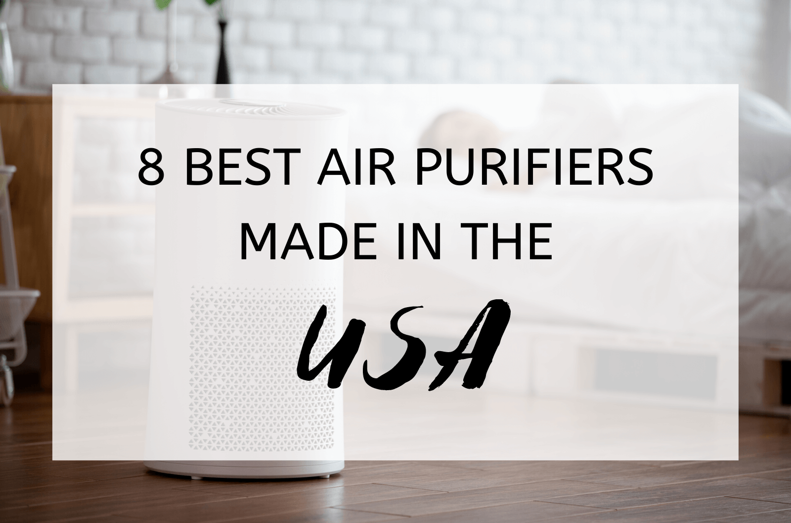 8 Best Air Purifiers Made In The Usa
