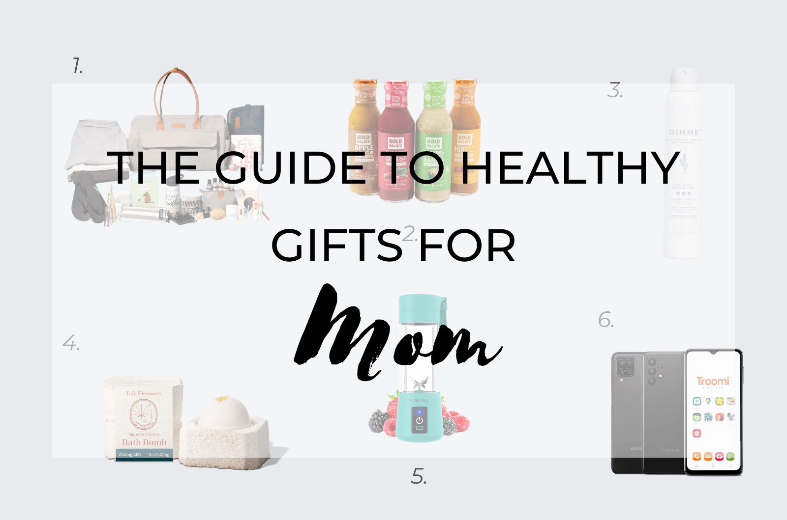 The Guide To Healthy Gifts For Mom 