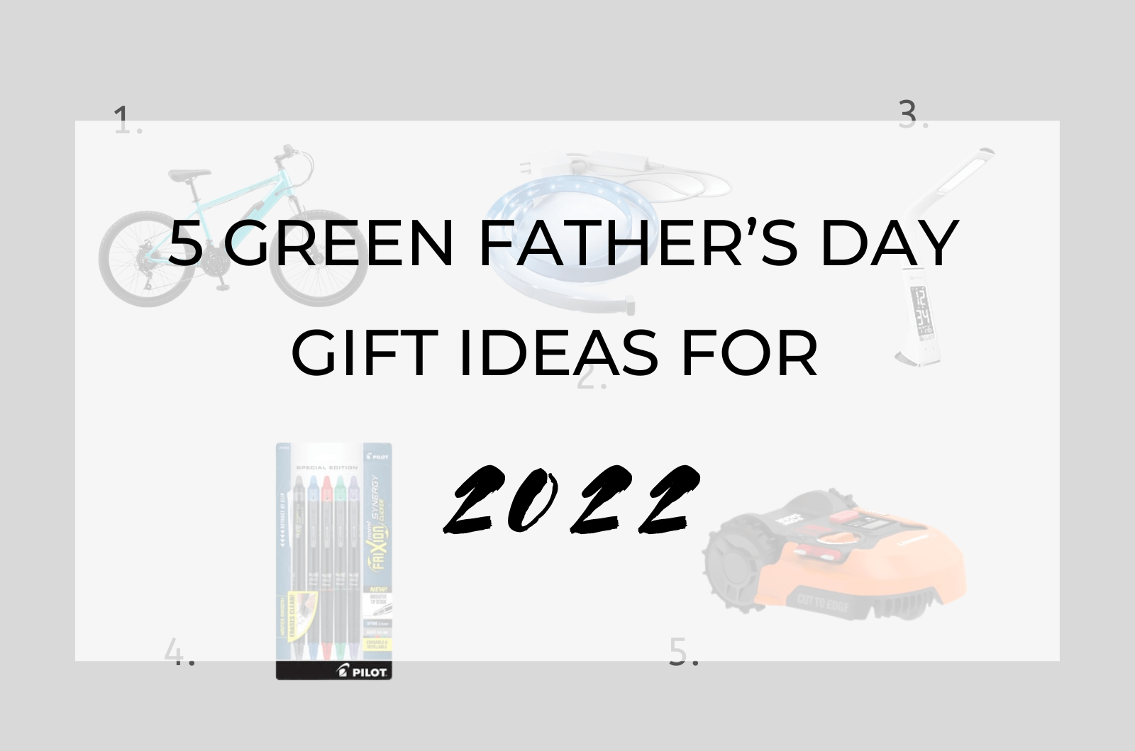 5 Green Father’s Day Gift Ideas For 2022