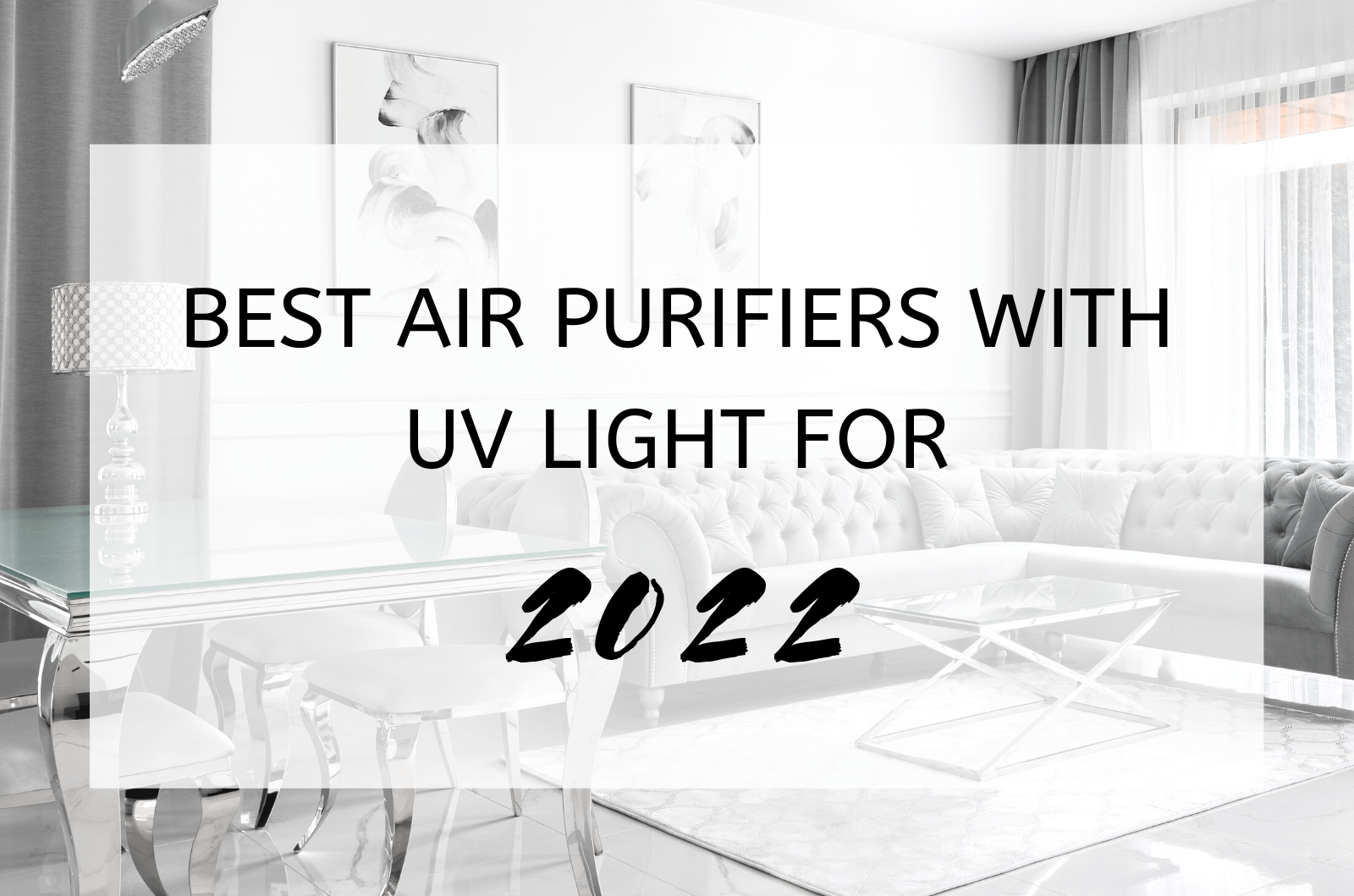 Best Air Purifiers with UV Light For 2022