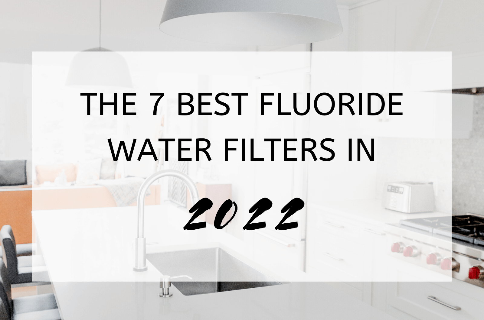 The 7 Best Fluoride Water Filters In 2022