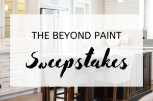 The Beyond Paint Sweepstakes